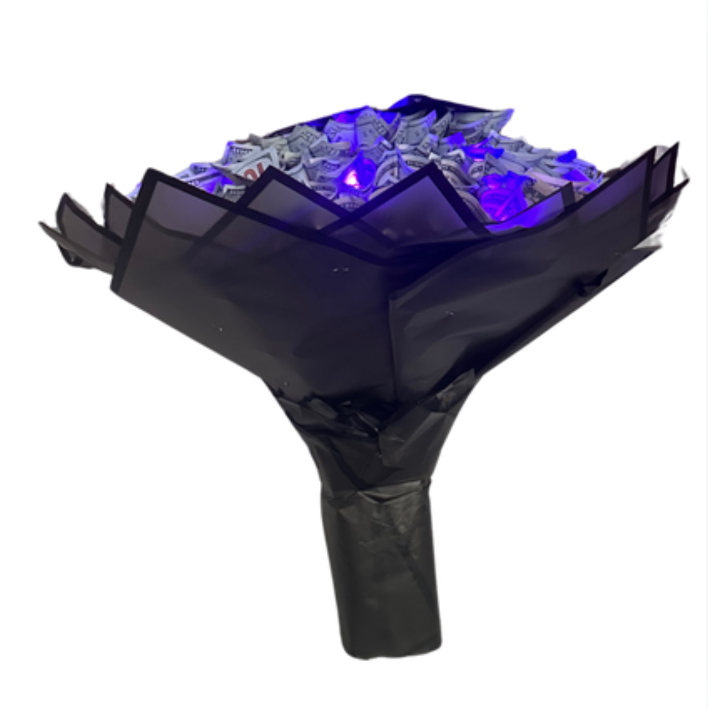Customizable Letter LED Light Money Bouquet *CONTACT US TO GIVE LETTER*