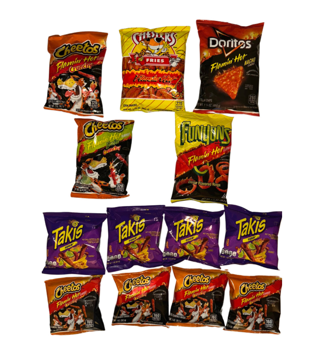 The Elite Hot Chips Snack Bundle