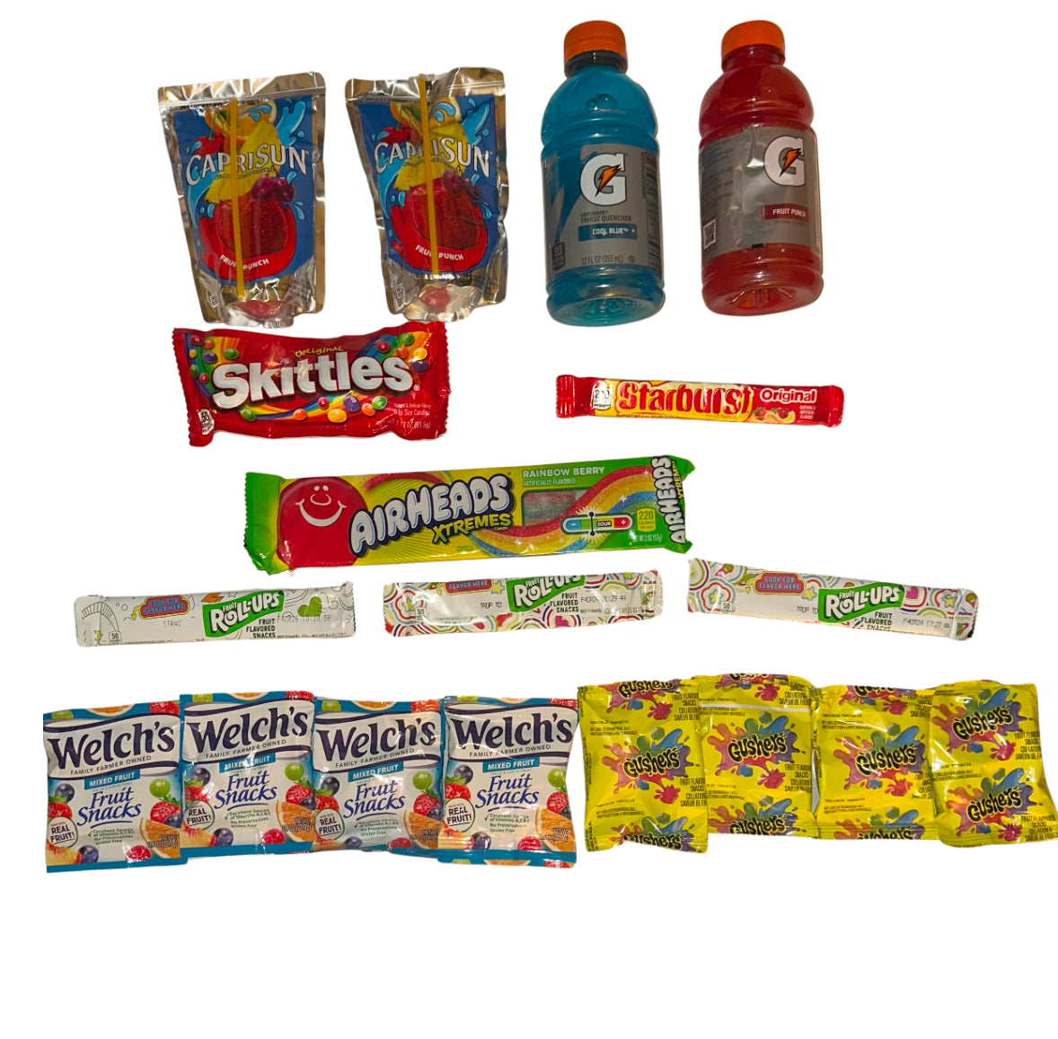 Snack Box- Chips, Drinks, And Candy