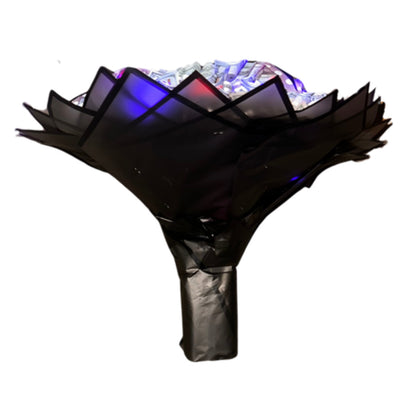 Single Bow LED Light Money Bouquet